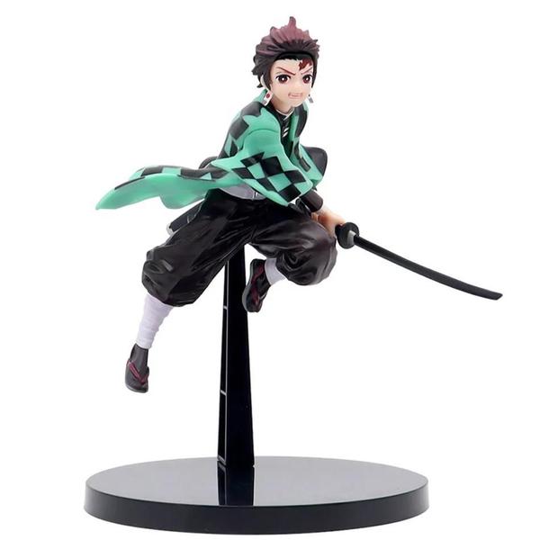 Imagem de Figuras de Ação Demon Slayer - Kamado Tanjirou, Zenitsu e Nezuko - PVC