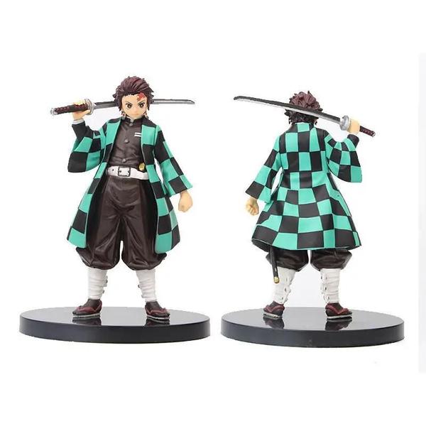 Imagem de Figuras de Ação Demon Slayer - Tanjirou, Nezuko, Zenitsu e Inosuke