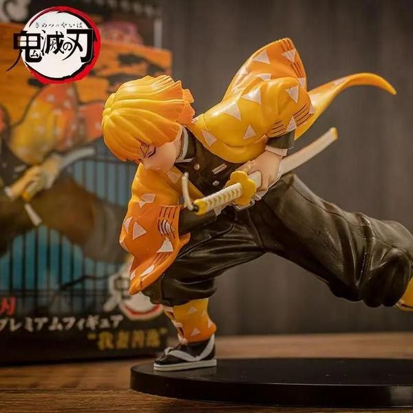 Imagem de Figuras de Ação Demon Slayer - Tanjirou, Zenitsu e Kyoujurou - PVC