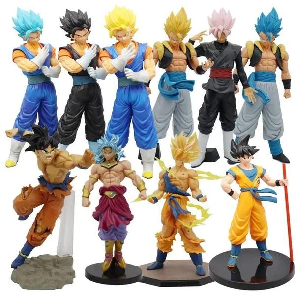 Imagem de Figuras de Ação Dragon Ball - Goku e Vegeta - PVC Colecionáveis