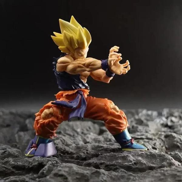 Imagem de Figuras de Ação Dragon Ball Z - Goku e Vegeta - PVC Colecionáveis