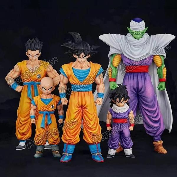 Imagem de Figuras de Ação Dragon Ball Z - Goku, Gohan, Krillin, Yamcha e Piccolo (PVC)