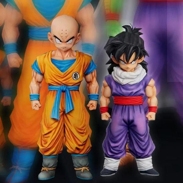 Imagem de Figuras de Ação Dragon Ball Z - Krillin, Gohan e Trunks - Brinquedo Colecionável