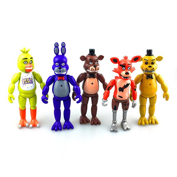 Imagem de Figuras de ação Five Nights At Freddy's FNAF 5,5", 5 unidades/conjunto