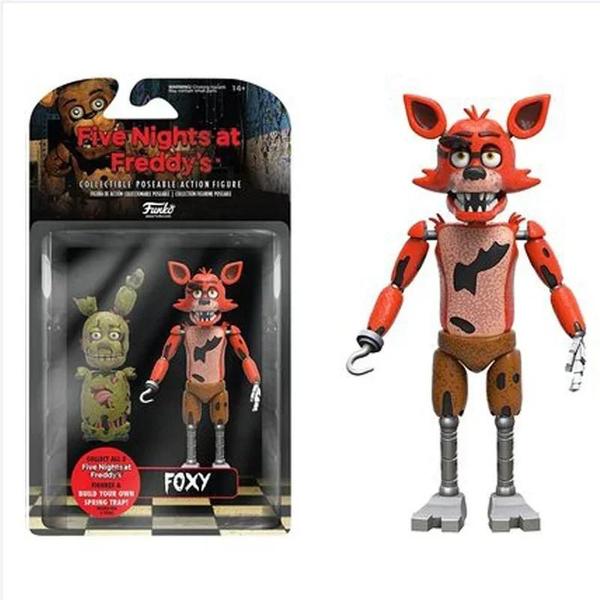 Imagem de Figuras de Ação FNAF (15cm) - Freddy, Bonnie, Foxy, Chica, Nightmare e Balloon Boy