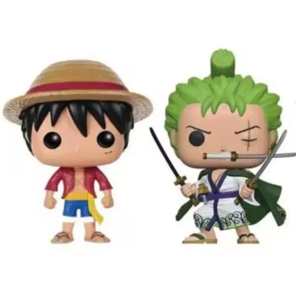 Imagem de Figuras De Ação Luffy Chopper Aisi 4 Unidades / Conjunto One Piece Funko Model Toys Para Presentes