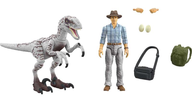 Imagem de Figuras de ação Mattel Jurassic Park III Coleção Hammond