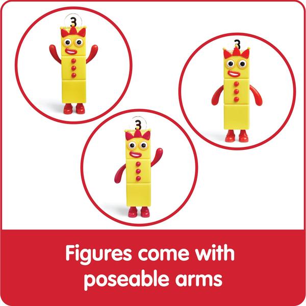 Imagem de Figuras de Ação Numberblocks Friends (1 a 5) - Conjunto com 5 Bonecos