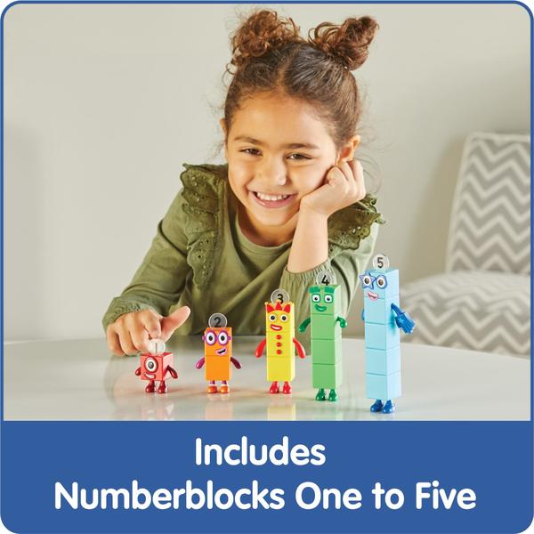 Imagem de Figuras de Ação Numberblocks Friends One to Five - 5 Bonecos