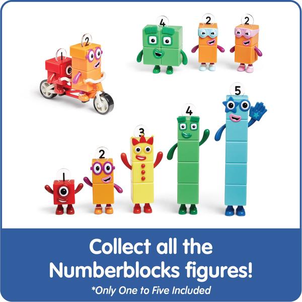 Imagem de Figuras de Ação Numberblocks Friends One to Five - 5 Bonecos