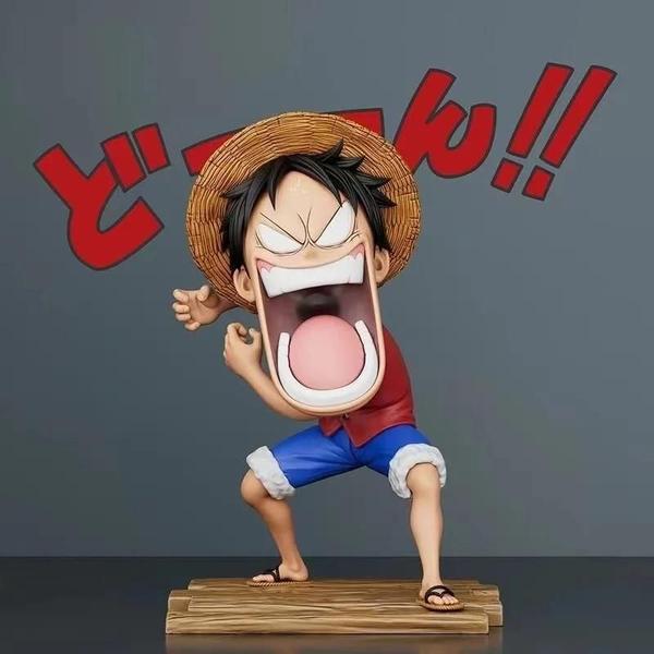 Imagem de Figuras de Ação One Piece - Luffy, Sanji e Zoro (15cm) - PVC