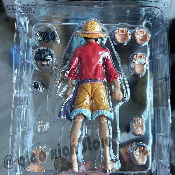 Imagem de Figuras de Ação One Piece - Luffy, Zoro, Ace e Outros - Articuladas e Colecionáveis