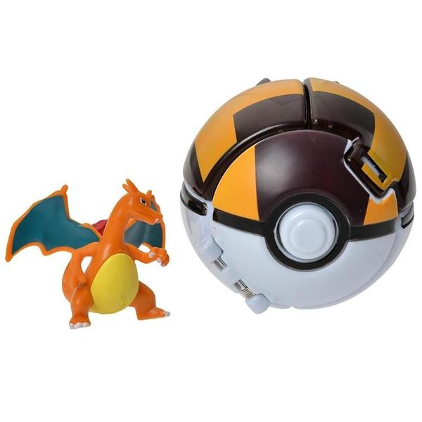 Imagem de Figuras de Ação Pokémon - 18 Estilos Deformados (Pokebola, Pikachu, Charmander, Blastoise, Mewtwo)