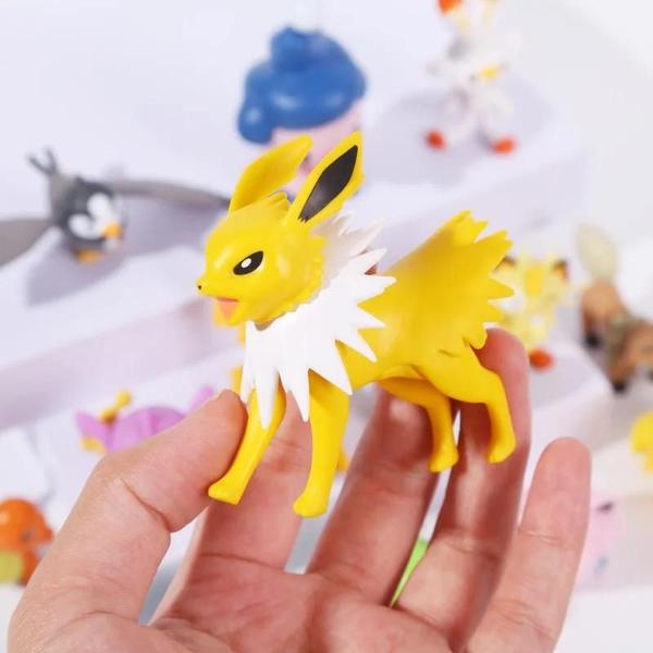 Imagem de Figuras de Ação Pokémon (5-10cm) - Charmander, Popplio, Litten, Pikachu, Arceus