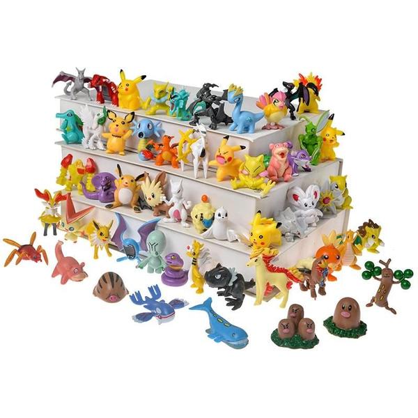 Imagem de Figuras de Ação Pokémon Pikachu (20-100 Unidades) - 4-6cm - Brinquedos para Crianças