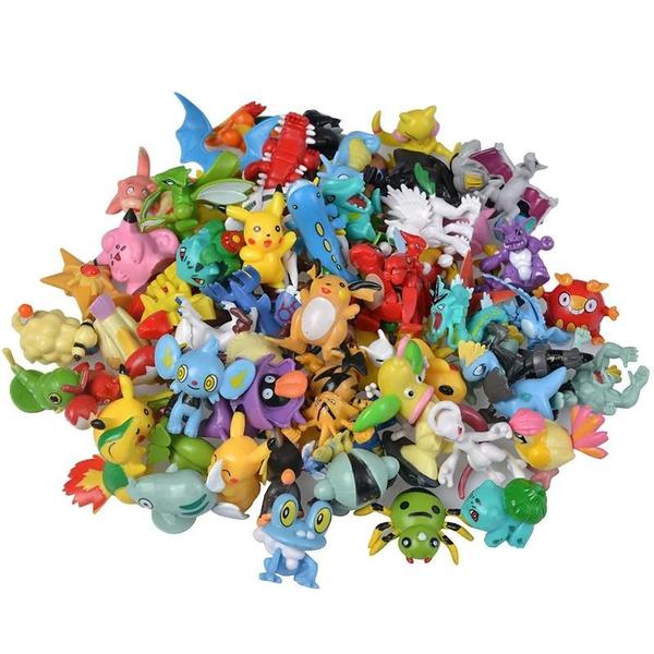 Figuras de Ação Pokémon Pikachu (20-100 Unidades) - 4-6cm - Brinquedos para Crianças Imagem de Figuras de Ação Pokémon Pikachu (20-100 Unidades) - 4-6cm - Brinquedos para Crianças