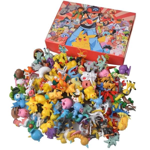 Figuras de Ação Pokémon Pikachu (20-100 Unidades) - 4-6cm - Brinquedos para Crianças Imagem de Figuras de Ação Pokémon Pikachu (20-100 Unidades) - 4-6cm - Brinquedos para Crianças
