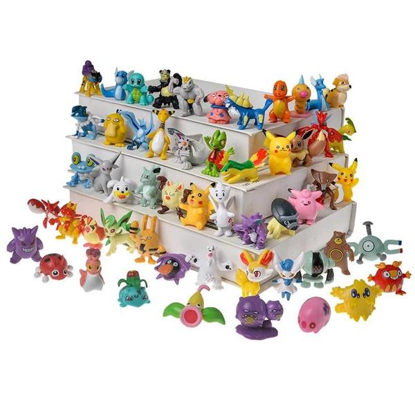 Figuras de Ação Pokémon Pikachu (20-100 Unidades) - 4-6cm - Brinquedos para Crianças Imagem de Figuras de Ação Pokémon Pikachu (20-100 Unidades) - 4-6cm - Brinquedos para Crianças