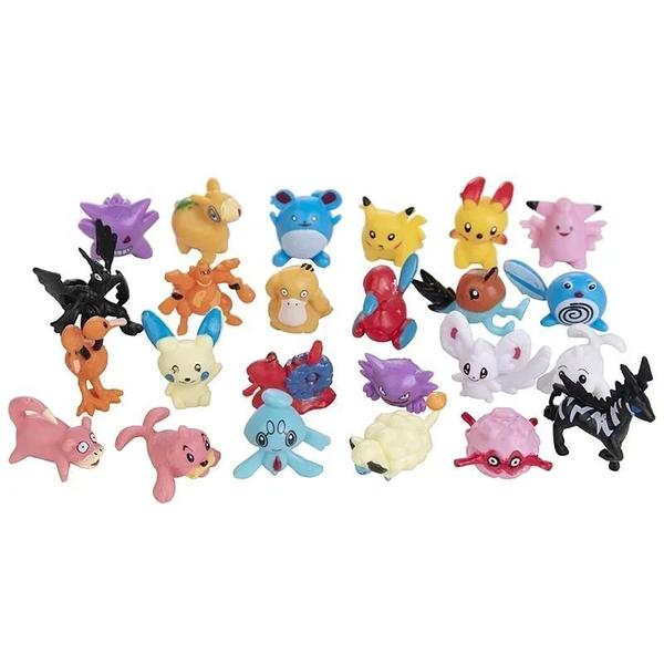 Imagem de Figuras de Ação Pokémon Pikachu (24-144 Peças) - Miniaturas 2-3cm - Brinquedo Infantil