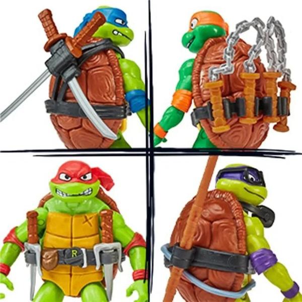 Imagem de Figuras de Ação Tartarugas Ninja Mutantes Adolescentes - Mutant Mayhem - 45cm - Playmates Toys