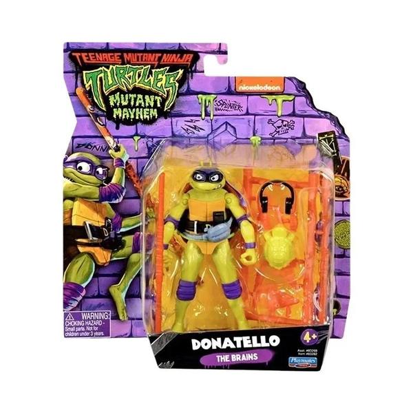 Imagem de Figuras de Ação Tartarugas Ninja - Raphael e Michelangelo com Articulações Móveis