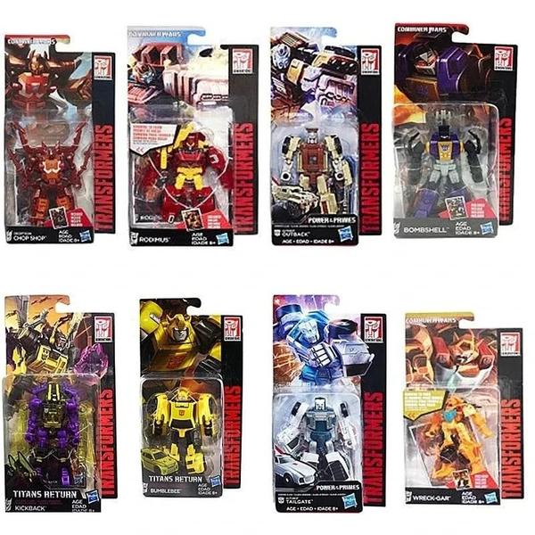 Imagem de Figuras de Ação Transformers IDW Commander G Series - Cliffjumper, Bumblebee e Wreck-Gar