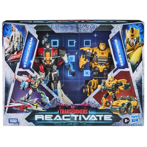 Figuras de ação Transformers Reactivate Bumblebee Starscream Imagem de Figuras de ação Transformers Reactivate Bumblebee Starscream