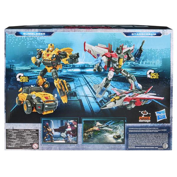 Figuras de ação Transformers Reactivate Bumblebee Starscream Imagem de Figuras de ação Transformers Reactivate Bumblebee Starscream