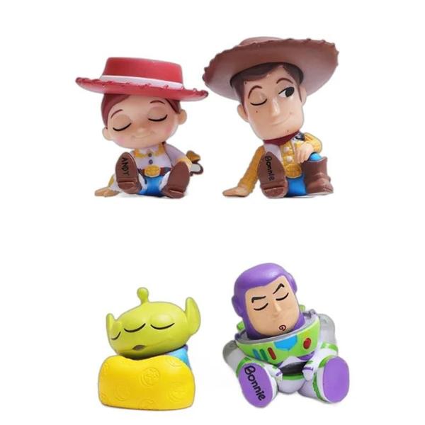 Imagem de Figuras de Brinquedo Anime Woody, Sulley e Monstros S.A. para Crianças