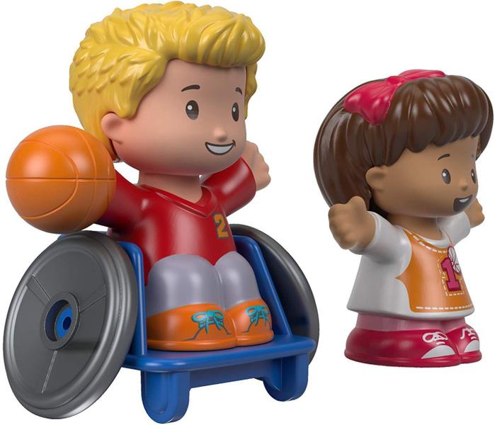 Imagem de Figuras Fisher-Price Little People Josh e Mia