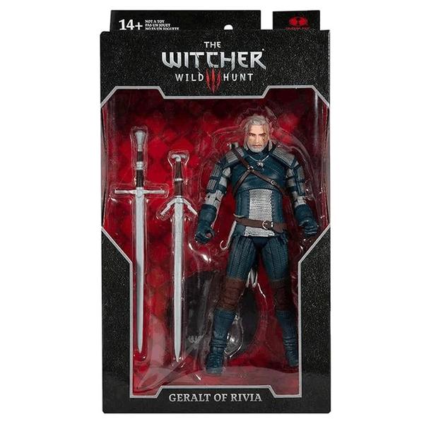 Imagem de Figuras Geralt de Rivia Ciri The Witcher Wild Hunt Mcfarlane