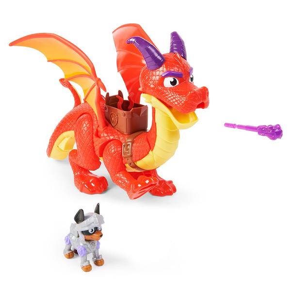 Imagem de Figuras - Patrulha Canina Rescue Knights - Dragão Sparks e Claw - Sunny