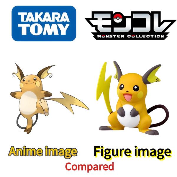 Imagem de Figuras Pokémon Série Exásica Pikachu Charizard Raipu Venusaur 2018 Tomy Versão Asiática Brinquedos