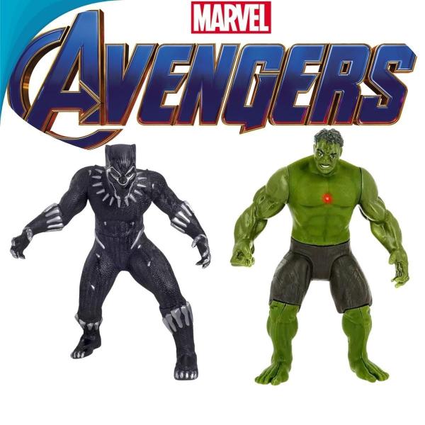 Imagem de Figuras Sortidas Herois Vingadores Homem Aranha Hulk Pantera