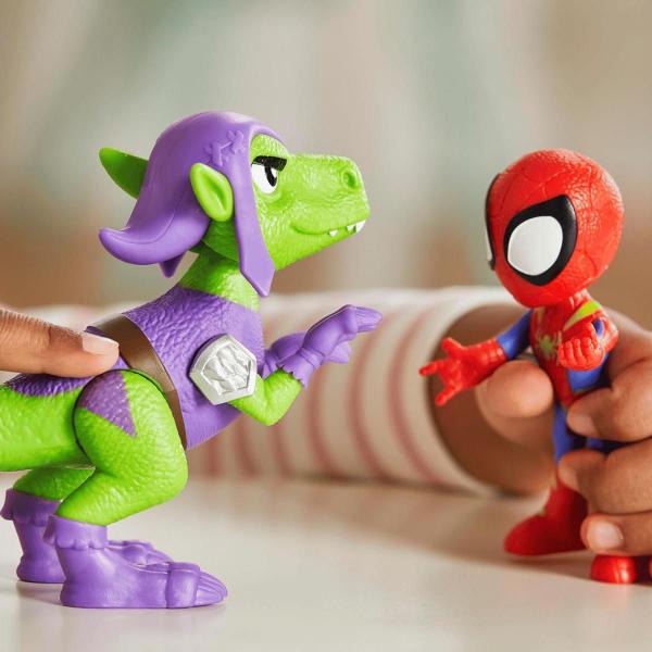 Imagem de Figuras Spidey e Duenderaptor Dino-Webs Spidey e Seus Amigos