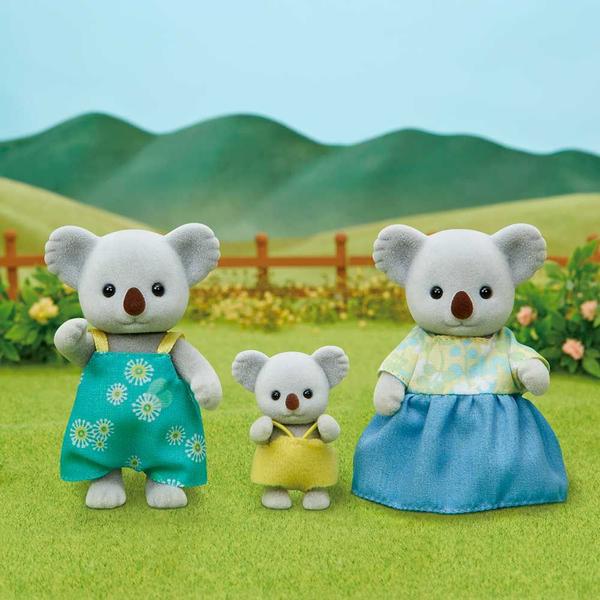 Imagem de Figuras - Sylvanian Families - Família Coalas Copa de Árvore - Epoch Magia