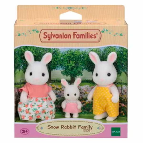 Imagem de Figuras - Sylvanian Families - Família Coelhos Neve - Epoch Magia