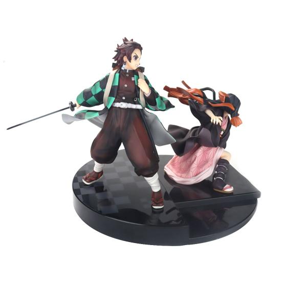 Imagem de Figure Demon Slayer: Kimetsu No Yaiba - Nezuko Kamado E Tanjiro Kamado - Precious G.e.m Series Ref.:831157