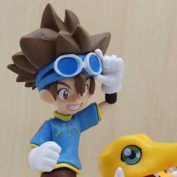 Imagem de Figures Digimon Taichi "Tai" Kamiya e Agumon Com Base e Caixa