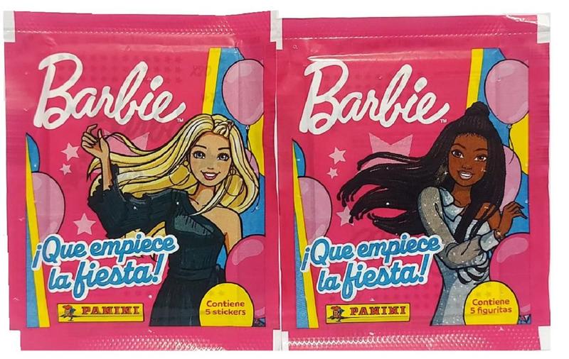 Imagem de Figurinhas da Barbie 65TH Anniversary Vamos festejar 100 figurinhas 20 envelopes