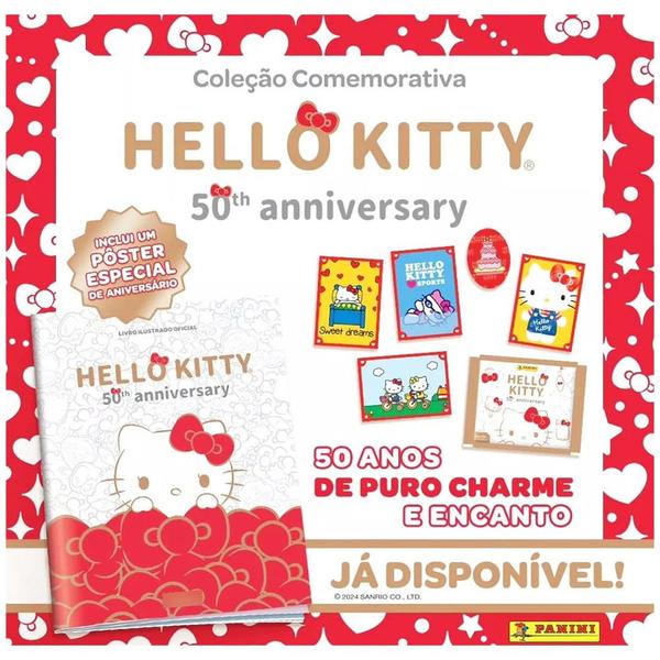 Imagem de Figurinhas Hello Kitty Aniversário 50 Anos (36 envelopes) 