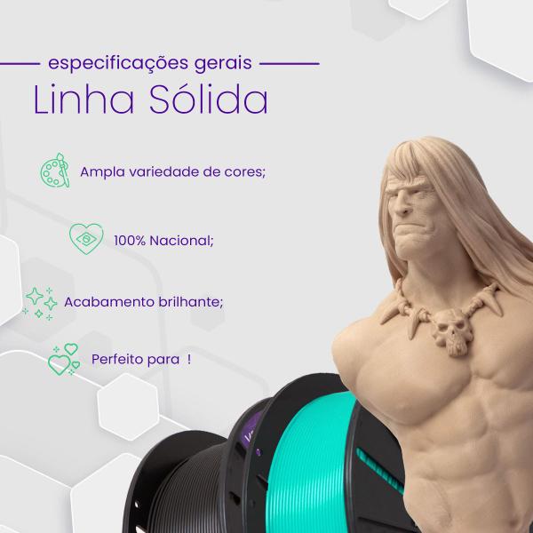 Imagem de Filamento PLA Roxo Premium 1Kg, 1,75mm, Para Impressora 3D - Voolt3D Oficial