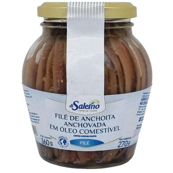 Imagem de File de Anchova Argentino Di Salerno vidro 360g