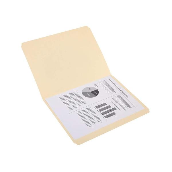 Imagem de File Folder Staples 100% reciclado Manila Letter 100/Box