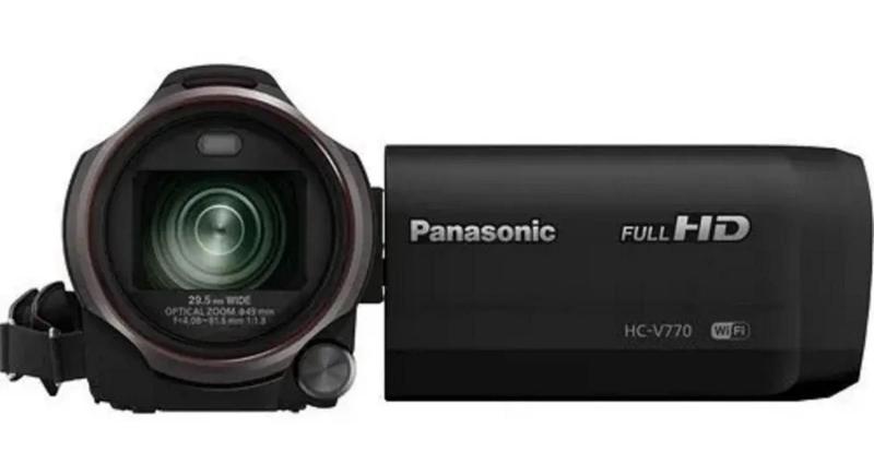 Filmadora Full Hd Youtuber Ensino Panasonic Hc-V770 Lives Imagem de Filmadora Full Hd Youtuber Ensino Panasonic Hc-V770 Lives