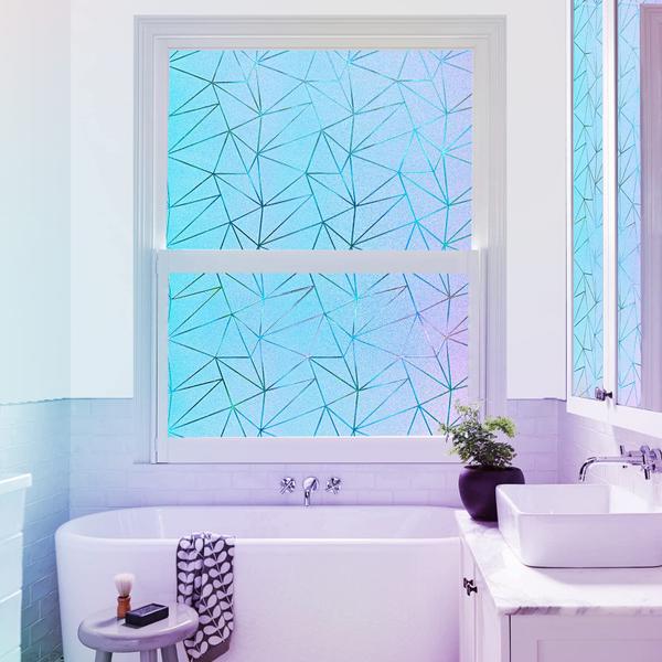 Imagem de Filme de privacidade para janelas Coavas Rainbow Frosted Glass 90x200cm