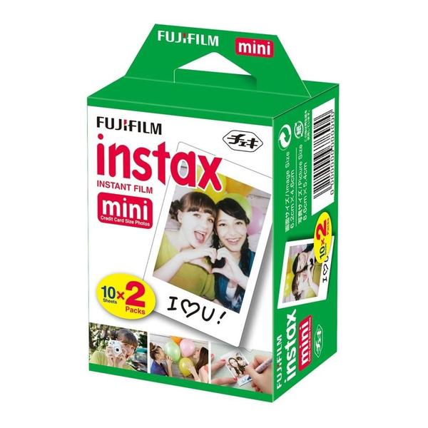 Imagem de Filme instantâneo Fujifilm Instax Borda Branca com 20 poses