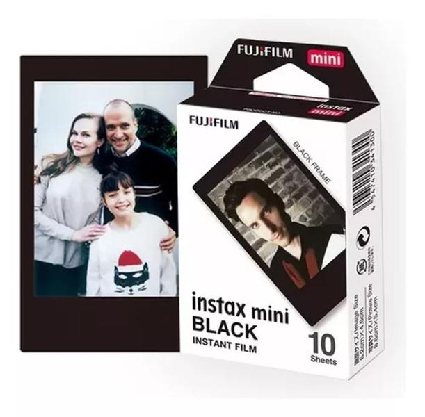 Imagem de Filme Instantâneo Fujifilm Instax Mini Black - com 10 Poses