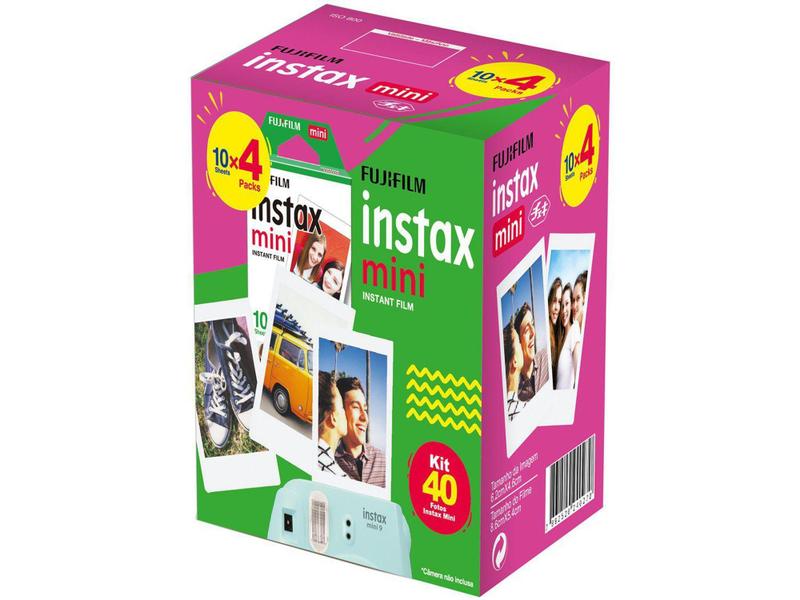 Imagem de Filme Instantâneo Fujifilm Instax Mini - com 40 Poses