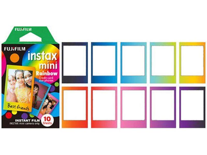 Imagem de Filme Instantâneo Fujifilm Instax Mini Rainbow - com 10 Poses